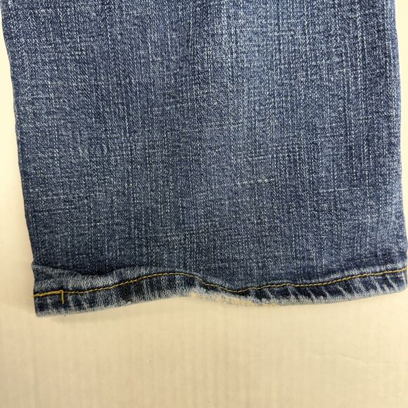 Levis 515 Jeans Womens 8P Short Boot Cut Mid Rise Medium Wash Denim Stretch - Picture 10 of 11